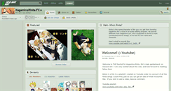 Desktop Screenshot of kagaminerinta-fc.deviantart.com