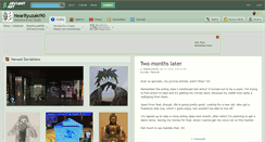 Desktop Screenshot of nearryuzaki90.deviantart.com