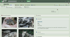 Desktop Screenshot of keaworks.deviantart.com