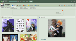 Desktop Screenshot of lin-chann.deviantart.com