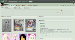 Desktop Screenshot of marias17.deviantart.com