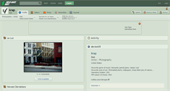Desktop Screenshot of krap.deviantart.com