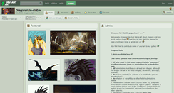 Desktop Screenshot of dragonsrule-club.deviantart.com