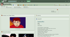Desktop Screenshot of hazeleyedboy.deviantart.com