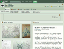 Tablet Screenshot of fact-n-fiction.deviantart.com