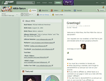 Tablet Screenshot of mika-fans.deviantart.com