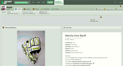 Desktop Screenshot of mopie.deviantart.com