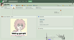 Desktop Screenshot of lilla-chan.deviantart.com