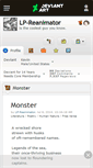 Mobile Screenshot of lp-reanimator.deviantart.com
