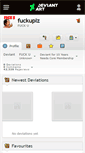 Mobile Screenshot of fuckuplz.deviantart.com
