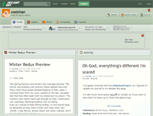 Tablet Screenshot of coolchan.deviantart.com