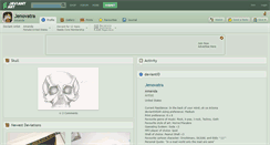 Desktop Screenshot of jenovatra.deviantart.com