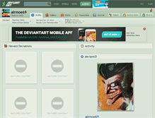 Tablet Screenshot of airmoe69.deviantart.com