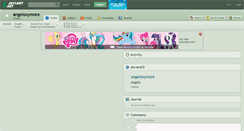 Desktop Screenshot of angeloxymore.deviantart.com