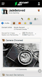 Mobile Screenshot of jadebeloved.deviantart.com