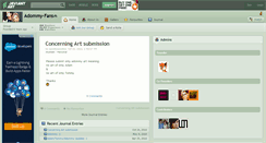 Desktop Screenshot of adommy-fans.deviantart.com