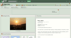 Desktop Screenshot of mupe-chan.deviantart.com