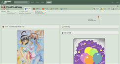 Desktop Screenshot of fuwafuwapuppy.deviantart.com