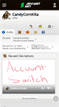 Mobile Screenshot of candycornkita.deviantart.com
