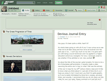 Tablet Screenshot of linkisbest.deviantart.com