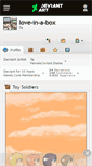 Mobile Screenshot of love-in-a-box.deviantart.com