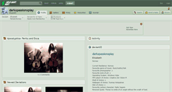 Desktop Screenshot of darkxpassionxplay.deviantart.com