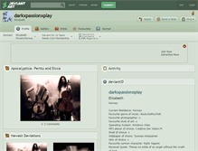 Tablet Screenshot of darkxpassionxplay.deviantart.com