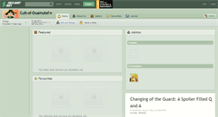 Desktop Screenshot of cult-of-duamutef.deviantart.com