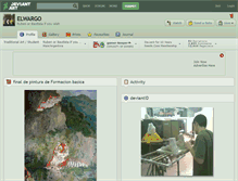 Tablet Screenshot of elwargo.deviantart.com