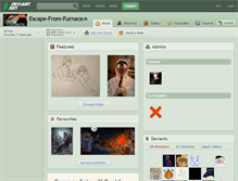 Tablet Screenshot of escape-from-furnace.deviantart.com