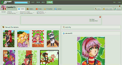 Desktop Screenshot of coonie13.deviantart.com