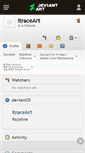Mobile Screenshot of itraceart.deviantart.com