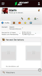 Mobile Screenshot of istarin.deviantart.com