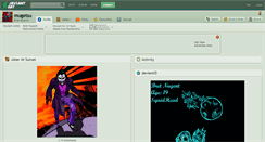Desktop Screenshot of mugetsu.deviantart.com