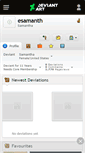 Mobile Screenshot of esamanth.deviantart.com