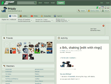 Tablet Screenshot of prizzly.deviantart.com