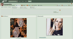 Desktop Screenshot of honeyanneris.deviantart.com