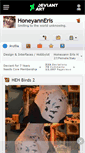 Mobile Screenshot of honeyanneris.deviantart.com