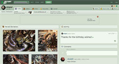 Desktop Screenshot of ensoul.deviantart.com
