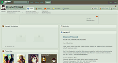 Desktop Screenshot of dreamerprincess2.deviantart.com