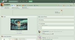 Desktop Screenshot of onjedone.deviantart.com