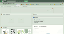 Desktop Screenshot of deepfriedmarshmallow.deviantart.com