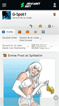 Mobile Screenshot of g-spot1.deviantart.com
