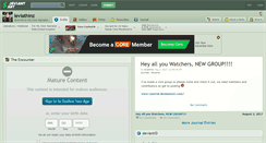 Desktop Screenshot of leviathinz.deviantart.com
