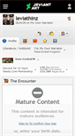 Mobile Screenshot of leviathinz.deviantart.com