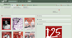 Desktop Screenshot of mkule1213.deviantart.com