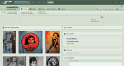 Desktop Screenshot of krasstattoos.deviantart.com