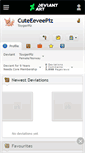 Mobile Screenshot of cuteeeveeplz.deviantart.com