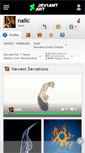 Mobile Screenshot of nalic.deviantart.com