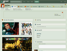 Tablet Screenshot of pechas.deviantart.com